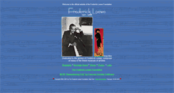 Desktop Screenshot of frederickloewe.org
